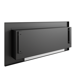 Biocamino da parete "Delta 2 slim"