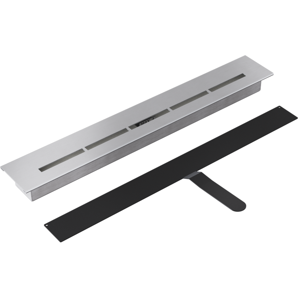 Biocamino da parete "Delta 2 slim"