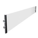 Biocamino da parete "Delta 2 slim"